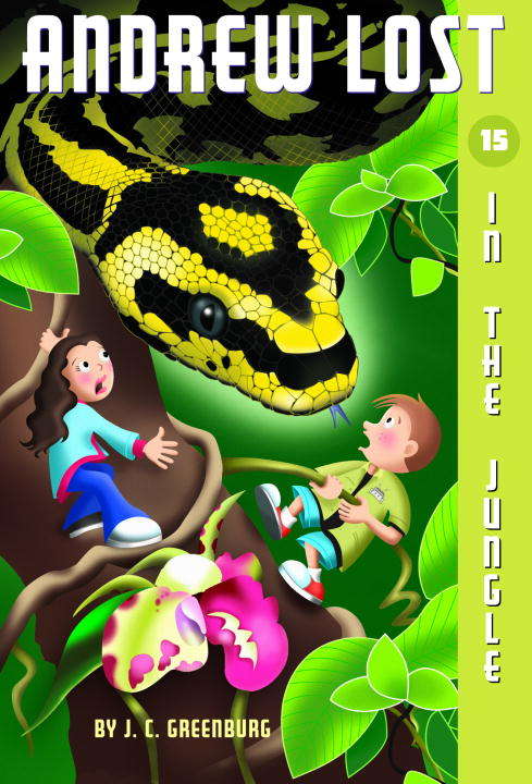 Book cover of Andrew Lost 15: In the Jungle