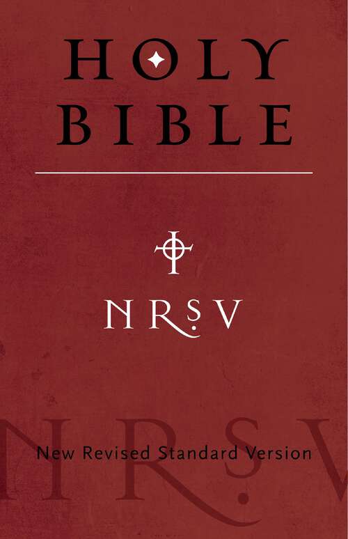 Book cover of NRSV Bible