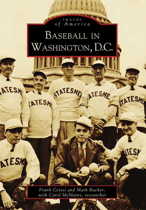Book cover of Baseball in Washington, D.C.