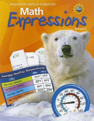 Book cover of Math Expressions, Volume 2 [Grade 4]