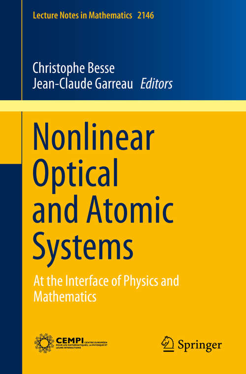 Nonlinear Optical and Atomic Systems