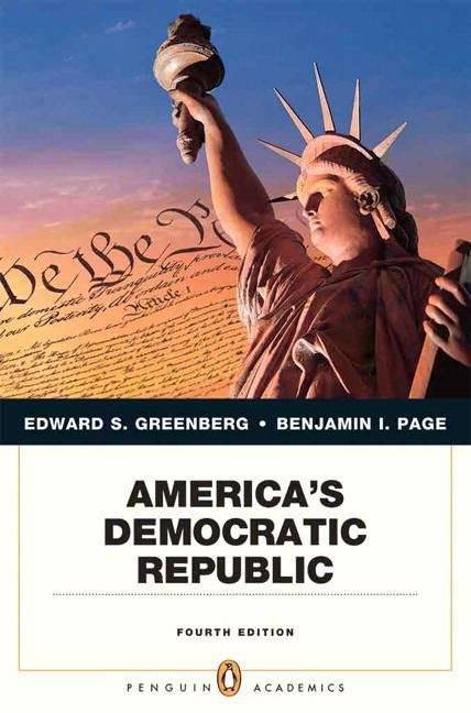 Book cover of America's Democratic Republic (Fourth Edition)