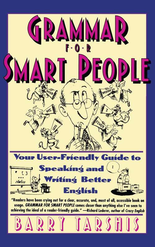 Book cover of Grammar for Smart People