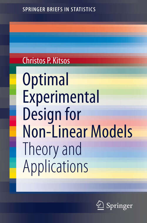 Book cover of Optimal Experimental Design for Non-Linear Models