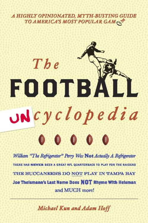 Book cover of Football Uncyclopedia