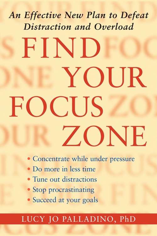 Book cover of Find Your Focus Zone