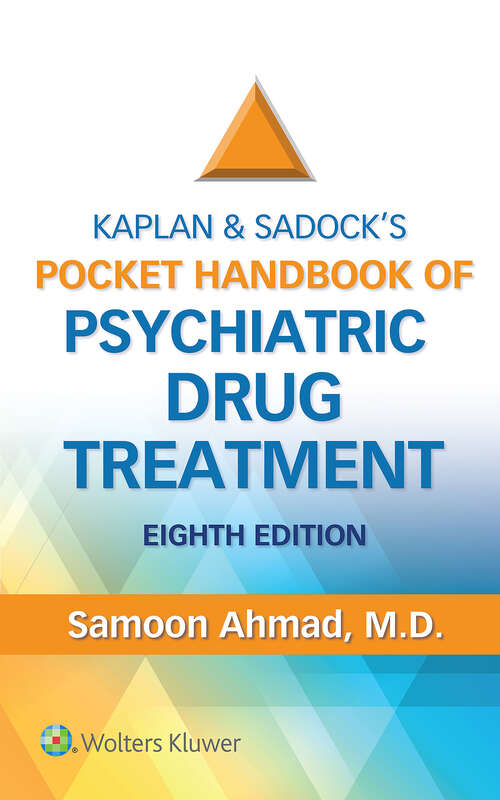 Book cover of Kaplan and Sadock's Pocket Handbook of Psychiatric Drug Treatment