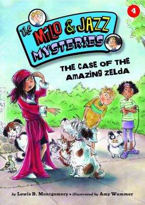 Book cover of The Case of the Amazing Zelda (Milo and Jazz Mysteries #4)