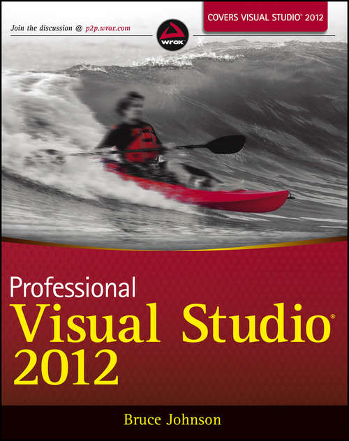 Book cover of Professional Visual Studio 2012