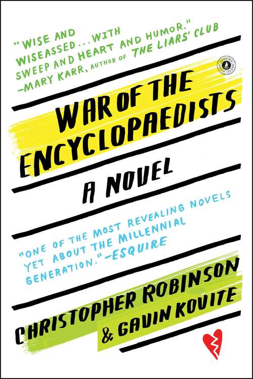 Book cover of War of the Encyclopaedists