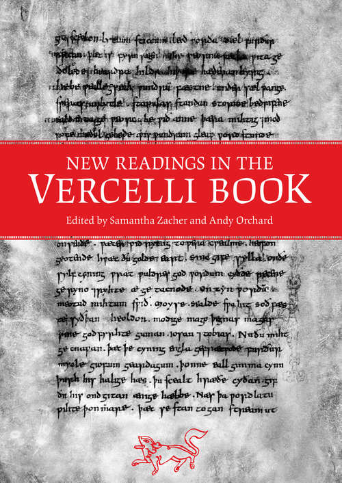 Book cover of New Readings in the Vercelli Book