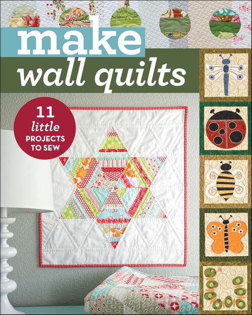 Book cover of Make Wall Quilts: 11 Little Projects to Sew