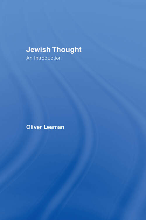 Jewish Thought: An Introduction