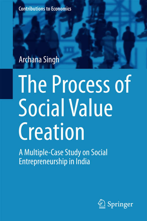 Book cover of The Process of Social Value Creation