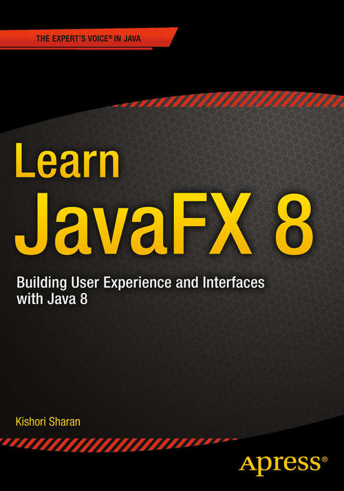 Book cover of Learn JavaFX 8