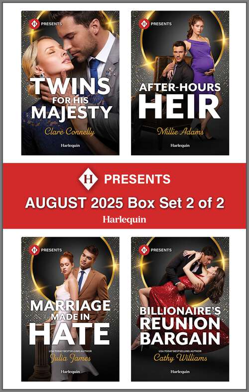 Book cover of Harlequin Presents August 2025 - Box Set 2 of 2 (Original)