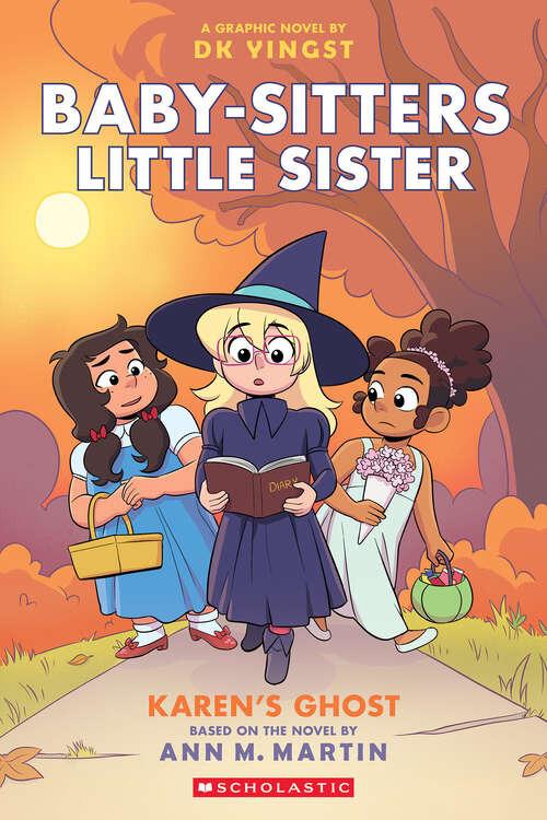 Book cover of Karen's Ghost: A Graphic Novel (Baby-Sitters Little Sister Graphix)