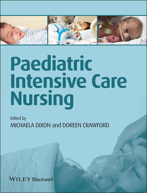 Book cover of Paediatric Intensive Care Nursing