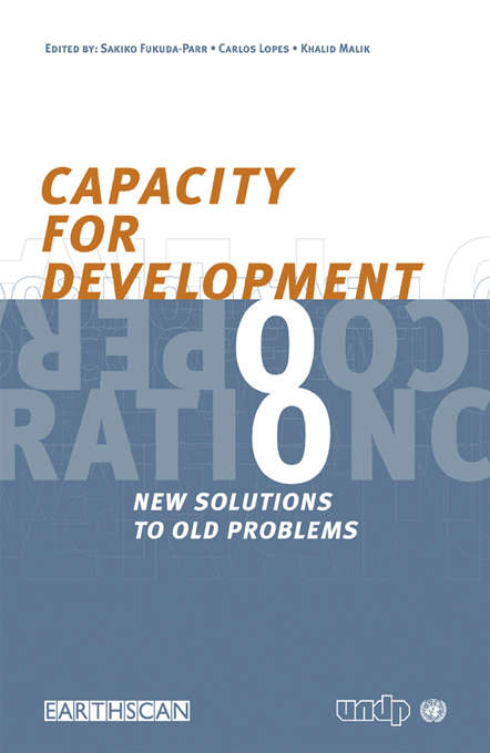 Book cover of Capacity for Development: New Solutions to Old Problems