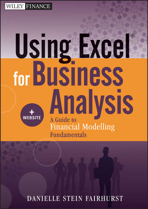 Book cover of Using Excel for Business Analysis