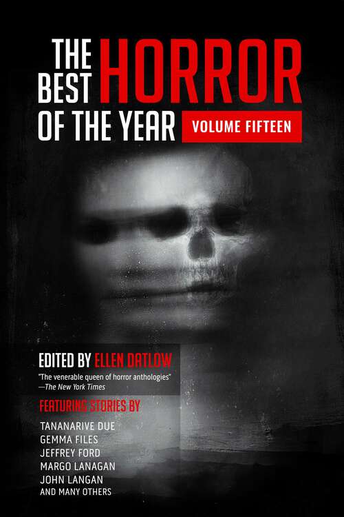 Book cover of Best Horror of the Year (Best Horror of the Year)
