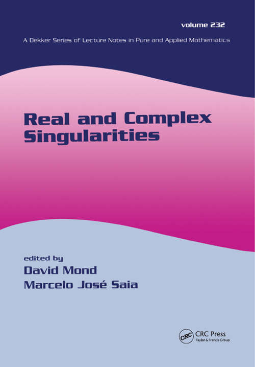 Cover image of Real And Complex Singularities