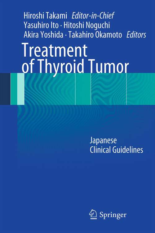 Book cover of Treatment of Thyroid Tumor