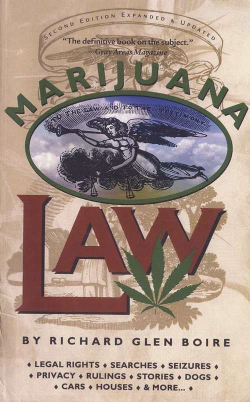 Book cover of Marijuana Law