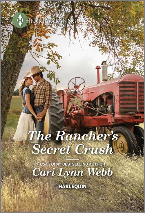Book cover of The Rancher's Secret Crush: A Clean and Uplifting Romance (Three Springs, Texas #6)
