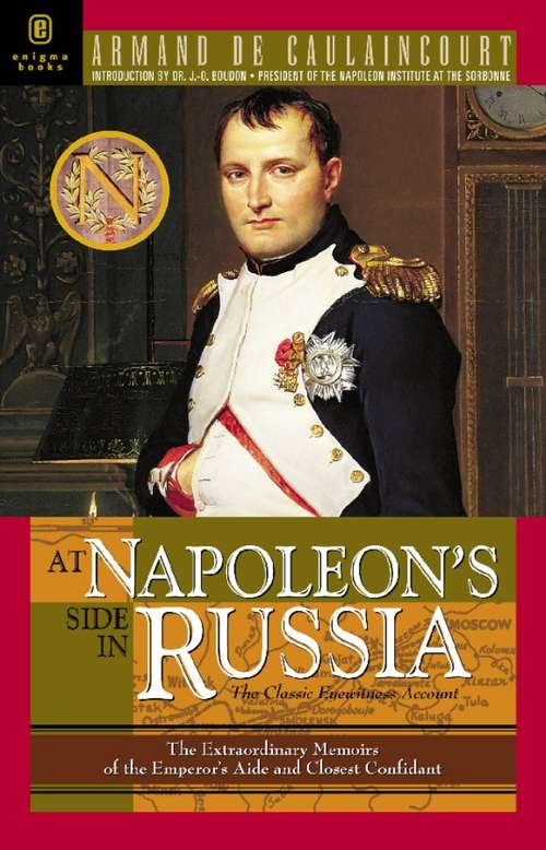 Book cover of At Napoleon's Side in Russia