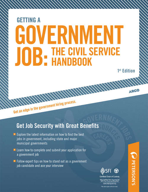 Book cover of Getting a Government Job: The Civil Service Handbook