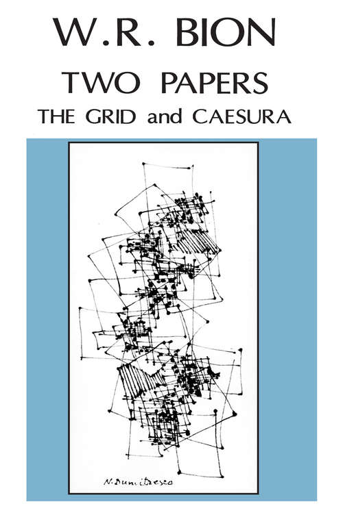 Book cover of Two Papers: 'The Grid' and 'Caesura'