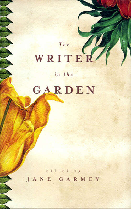 Book cover of The Writer in the Garden