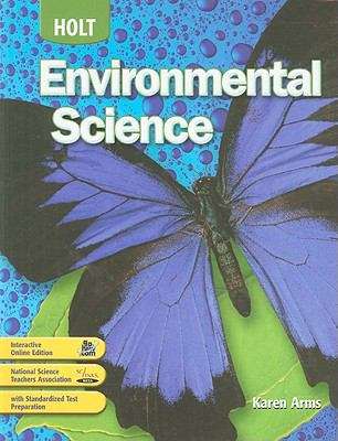 Book cover of Holt Environmental Science