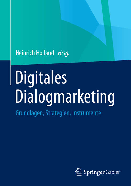 Book cover of Digitales Dialogmarketing