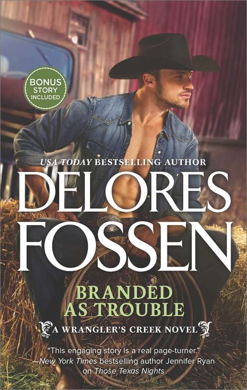 Book cover of Branded as Trouble: A Western Romance Novel Just Like a Cowboy Bonus