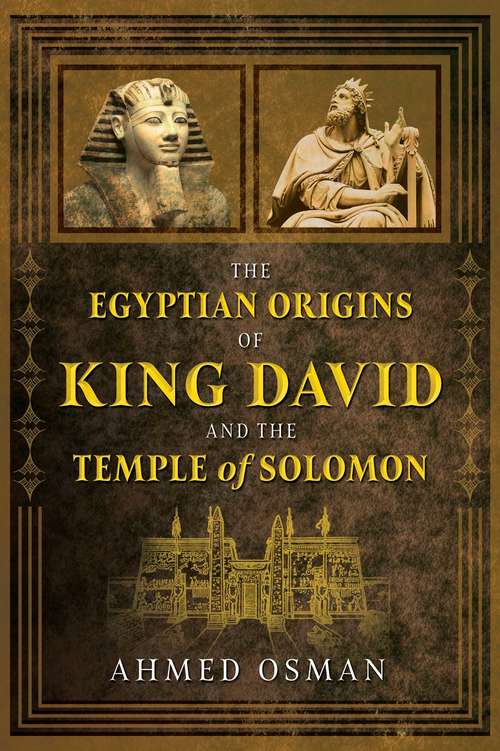 Book cover of The Egyptian Origins of King David and the Temple of Solomon