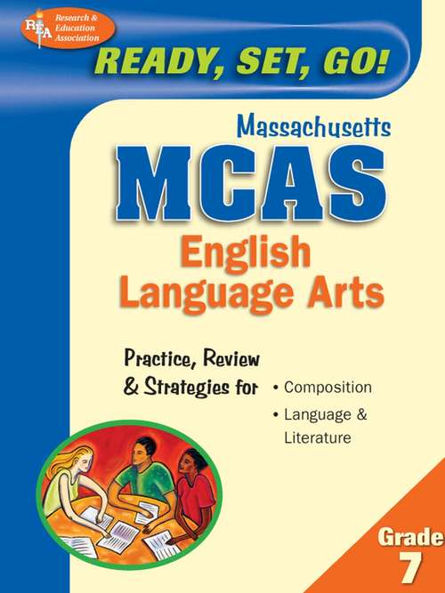 Book cover of MCAS English Language Arts, Grade 7 (Massachusetts Mcas Test Preparation Ser.)