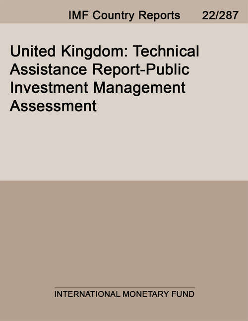 Book cover of United Kingdom: Technical Assistance Report-Public Investment Management Assessment