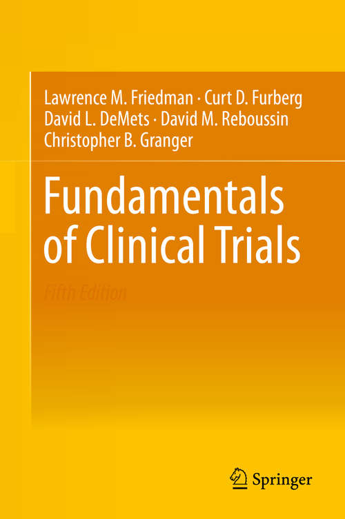 Book cover of Fundamentals of Clinical Trials