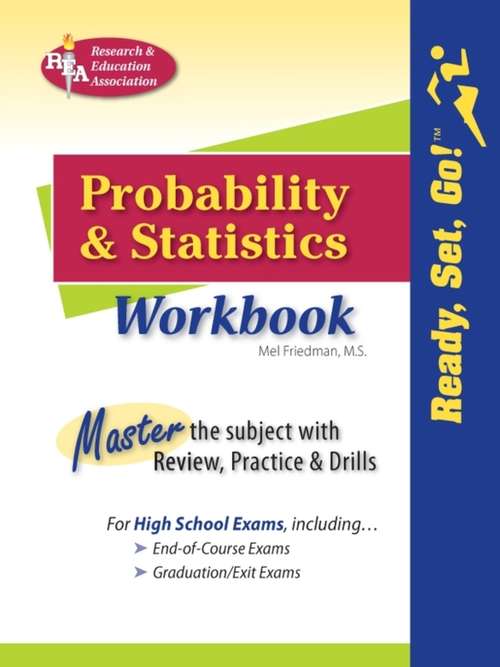 Book cover of Probability and Statistics Workbook (Mathematics Learning And Practice Ser.)