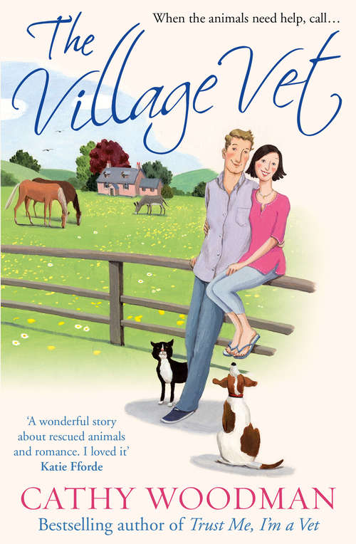 Book cover of The Village Vet: (Talyton St George) (Talyton St George #5)