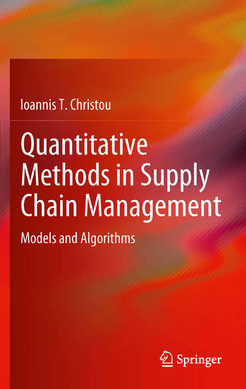 Book cover of Quantitative Methods in Supply Chain Management