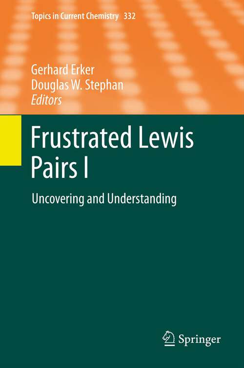 Book cover of Frustrated Lewis Pairs I