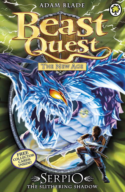 Book cover of Serpio the Slithering Shadow: Series 11 Book 5 (Beast Quest #65)