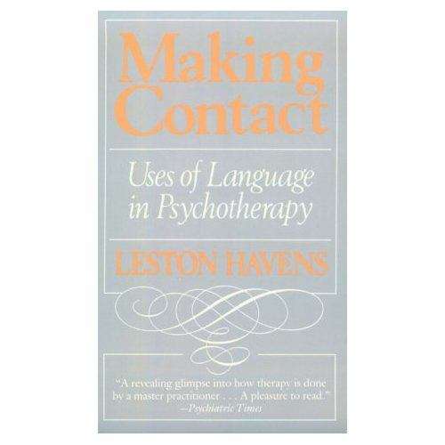 Book cover of Making Contact: Uses of Language in Psychotherapy