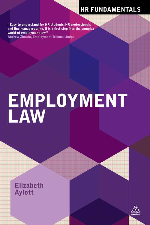 Book cover of Employment Law