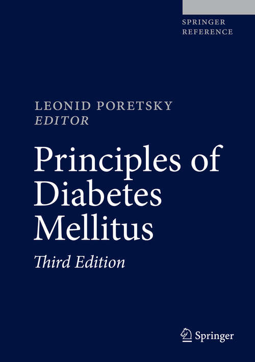 Book cover of Principles of Diabetes Mellitus