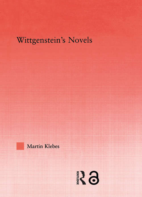 Book cover of Wittgenstein's Novels