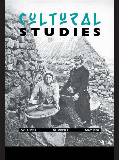 Book cover of Cultural Studies: Volume 4, Issue 2